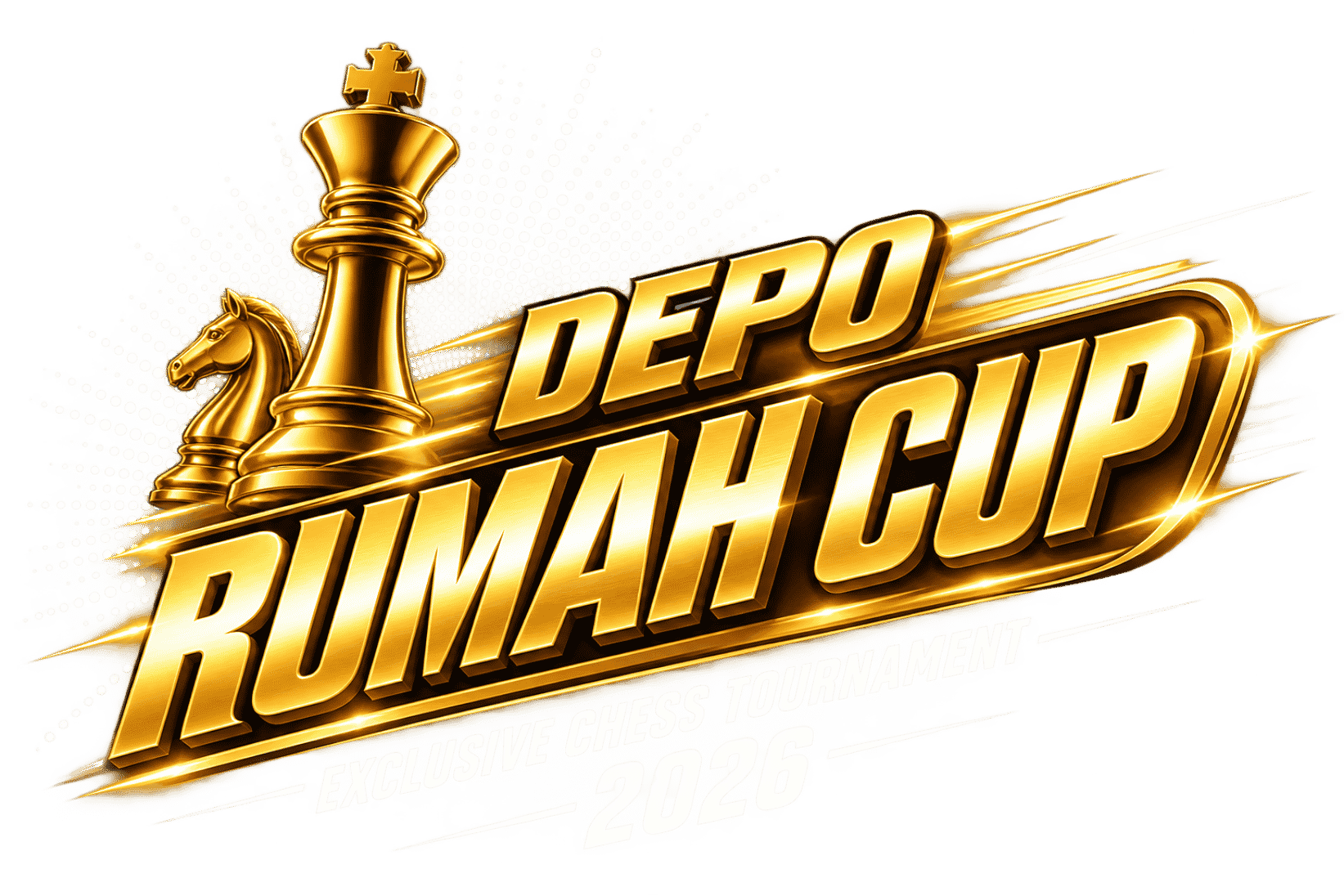 Depo Rumah Cup 2026 - Exclusive Chess Tournament Trophy