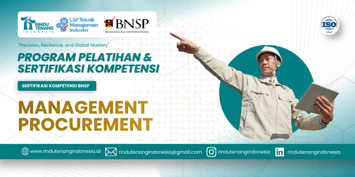 Pelatihan & Sertifikasi Kompetensi Procurement Management