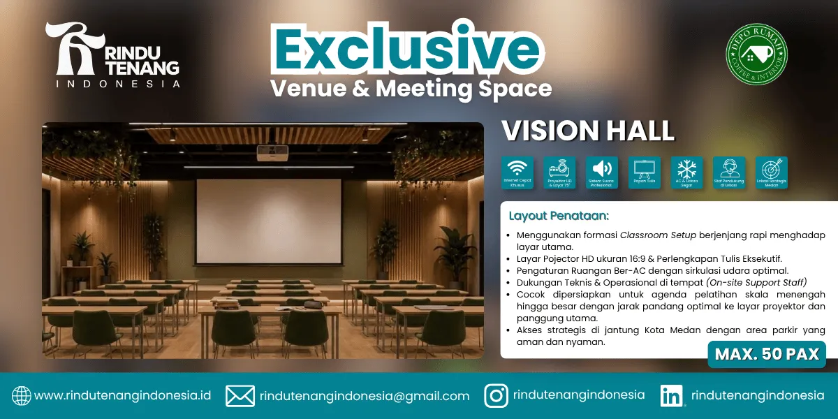 Vision Hall – Exclusive Corporate Meeting & Event Venue