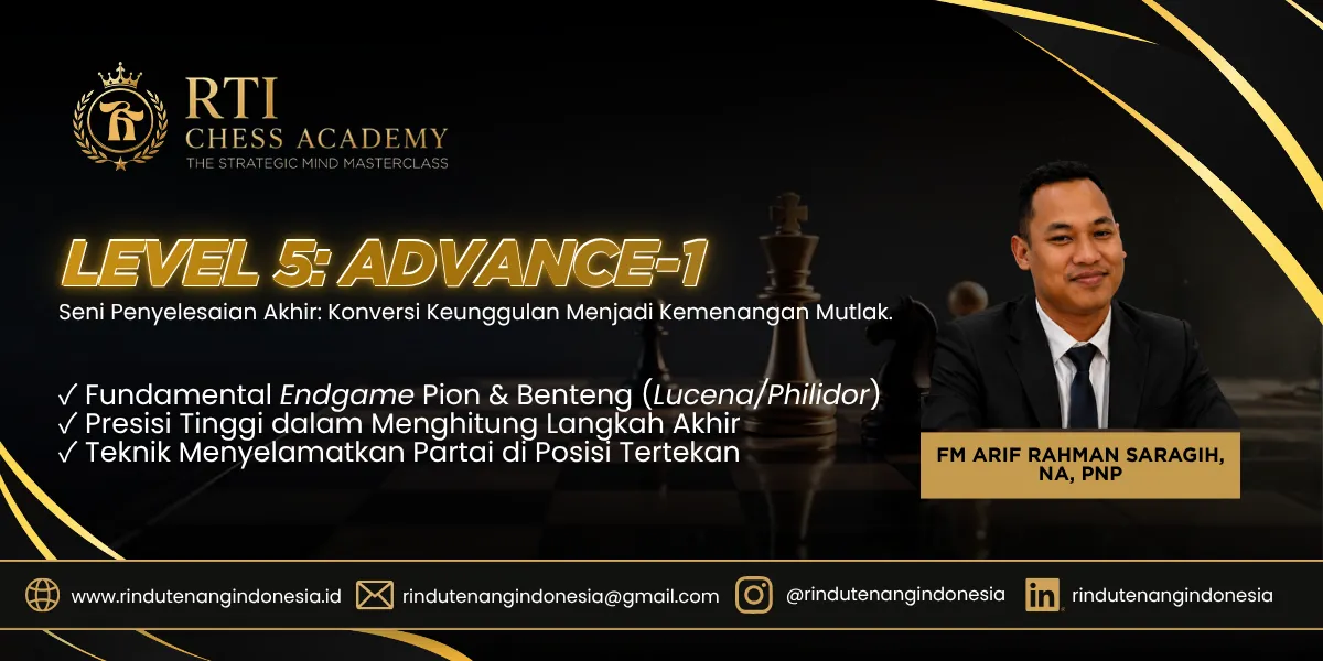 RTI Chess Academy Level: ADVANCE-1
